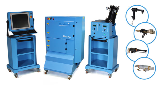 HVOF spray equipment